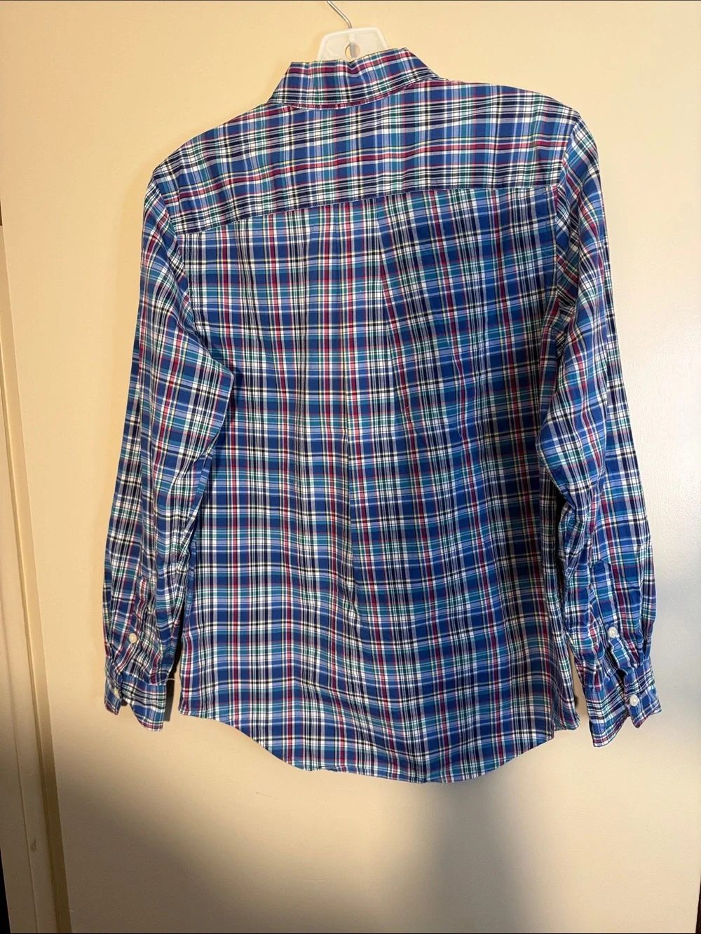 Ralph Lauren Blue Plaid Button-Down Shirt - Men